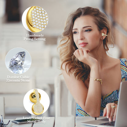 JewelPods C01 Wireless Earbuds (Yellow Gold)