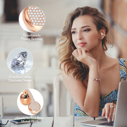 JewelPods C01 Wireless Earbuds (Rose Gold)